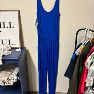 BECCA Bright Blue overalls